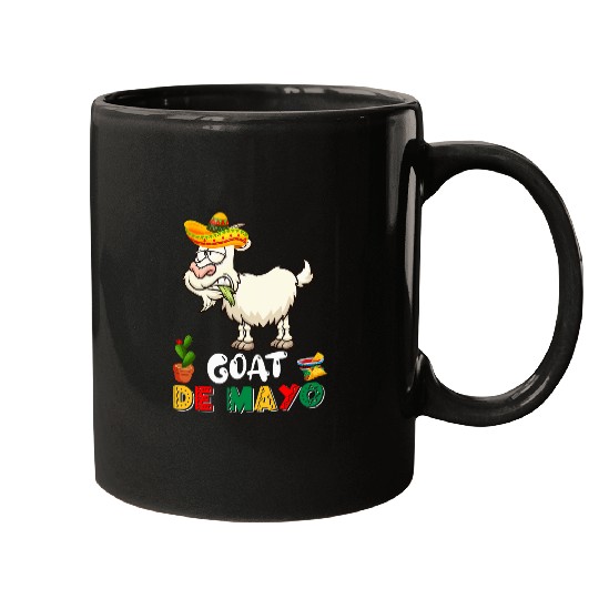 Goats Lover de mayo 2mexican Goats sombrero cinco de mayo Mugs