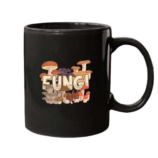 Fungi Fun Guy Funny Mushroom Lovers Tee Mugs