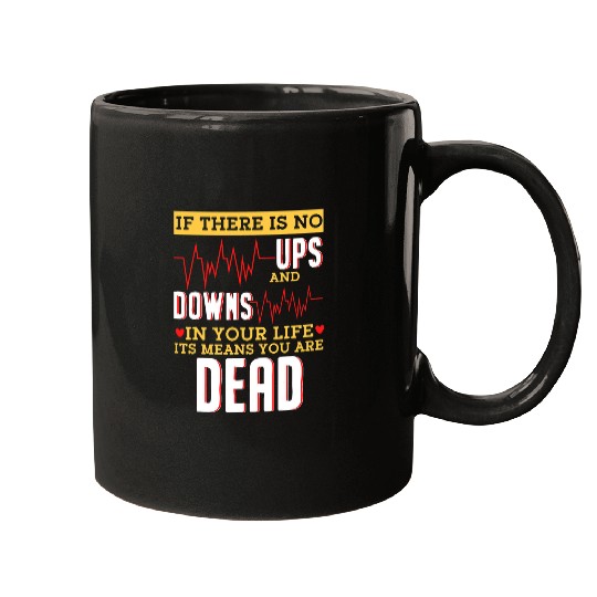 EMT nurses paramedic EMS up and downs stupid funny EMT gift Mugs