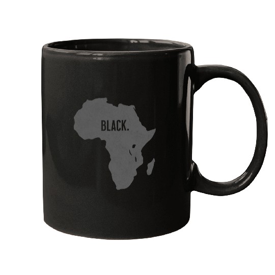 Black Africa Proud Black History Month Mugs