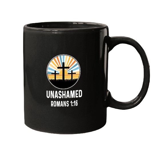 Romans 116 1 16 God Jesus Religious Christian Unashamed 1 Mugs