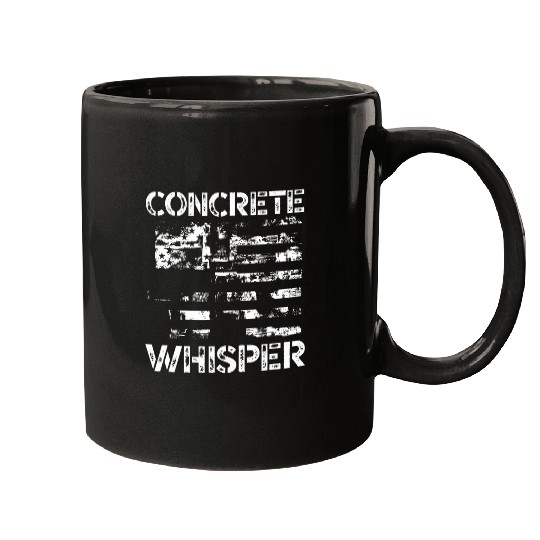 Concrete Whisper Construction Union Worker Labor Day Mugs