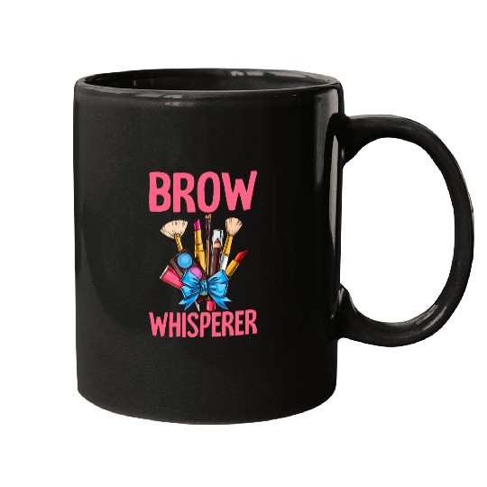 Brow Makeup Funny Skincare Esthetician Girls Women Mugs