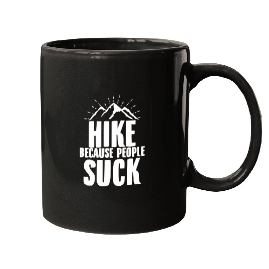 Hiking Hiker Outdoor Mountain mountainsHiking tour mountaineering summer293 Hike Mugs