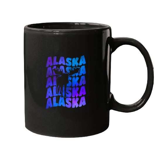 Alaska Souvenir Tourist Vacation Alaskan Territory Men Women Mugs