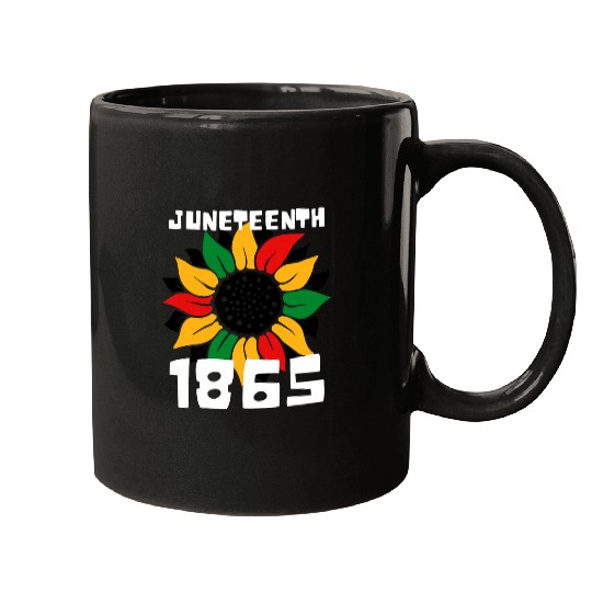 African American Black History 1865 Juneteenth 2 Mugs