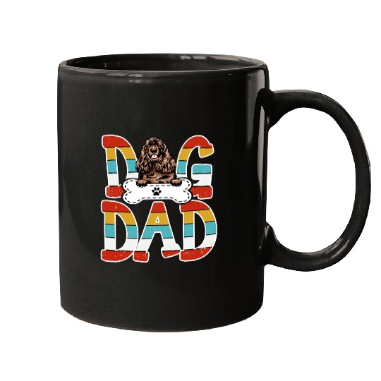 Dog Cocker Spaniel Dad Cocker Spaniel Lover Fathers Day Mugs