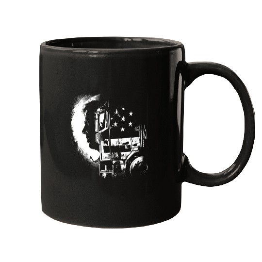 Funny trucker American Big Rigs Diesel Truck Driver 56 Mugs