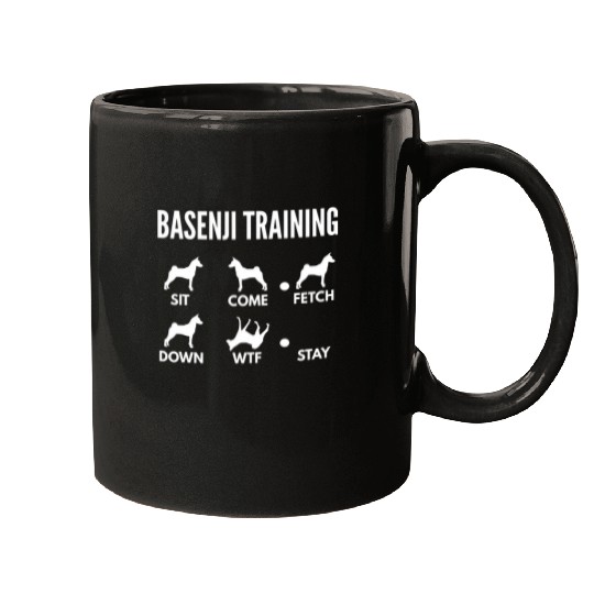 Basenji Training for African Barkless Dog Owners Mugs