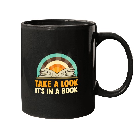 Funny Book Lover Graphic for Librarians and Book Readers 25 Mugs