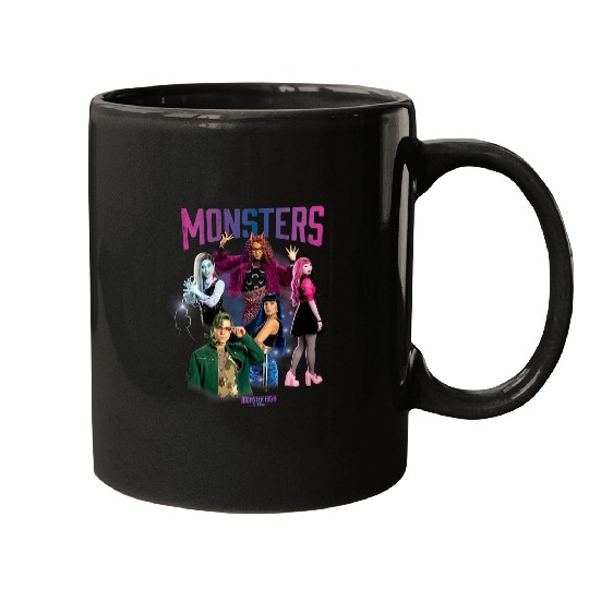 Kids Monster High STUDENT Monsters Group Mugs