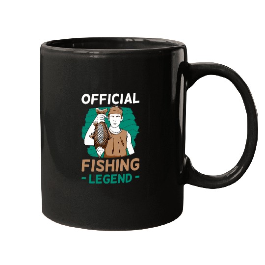 Fishing Legend 3 2 Fisher Mugs