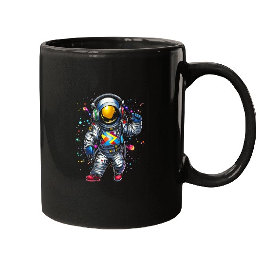 Astronaut EDM Dance Festival Space Planets Solar System 13 Mugs