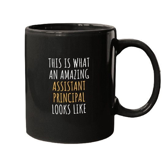 ASSISTANT PRINCIPAL Funny Job Title Profession Worker Idea Mugs