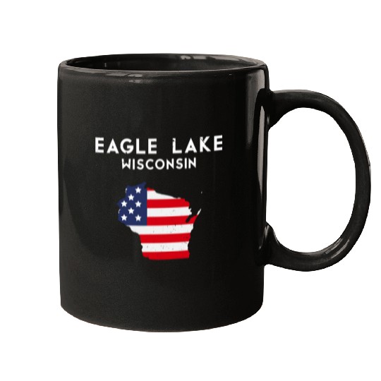 Eagle Lake Wisconsin USA State America Travel Wisconsinite 21 Mugs