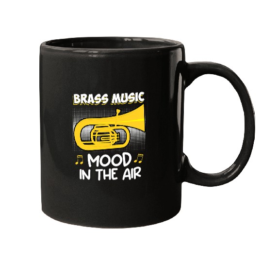 Funny Trumpet Tuba trumpet mood in the air Brass music Mugs