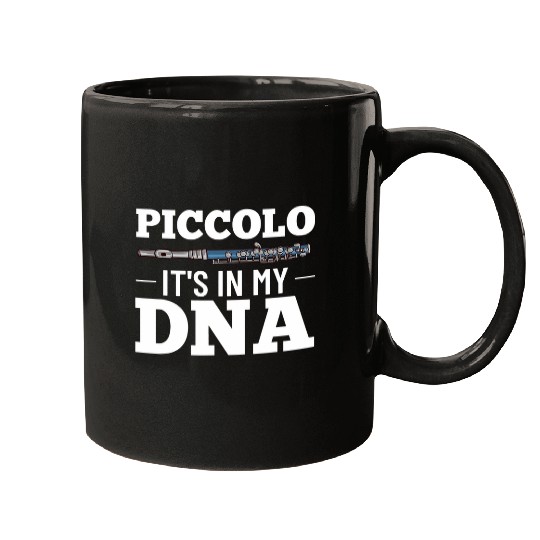 Funny Flute Piccolo Instrument Music Flute Player Beginner Lesson 9 Mugs