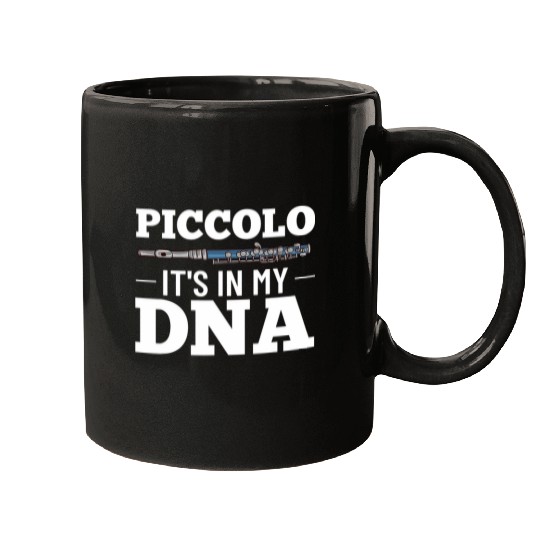 Funny Flute Piccolo Instrument Music Flute Player Beginner Lesson 9 Mugs