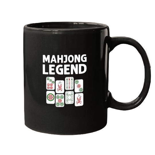 Funny Mahjong Gift For Men Women Tile Game Lover Players Mugs
