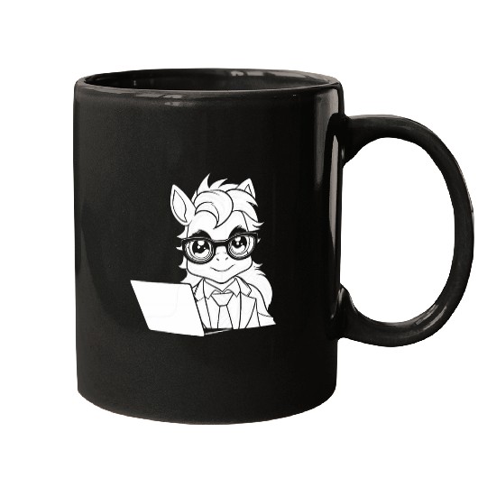 Programmer Horse Coding Programming Software Engineer Coder Mugs