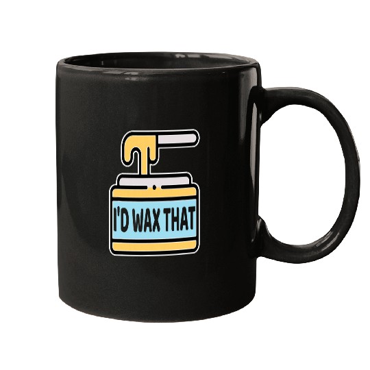 Id Wax That Esthetician Waxing Cosmetologist Wax Skin Care Mugs