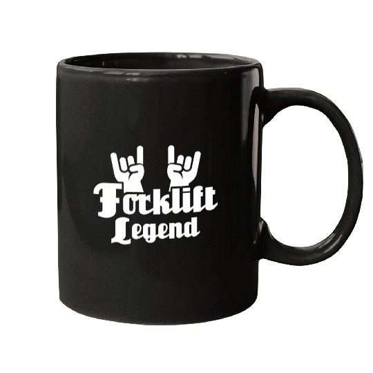 Fork Lift Truck Forklift Operator 8 Mugs