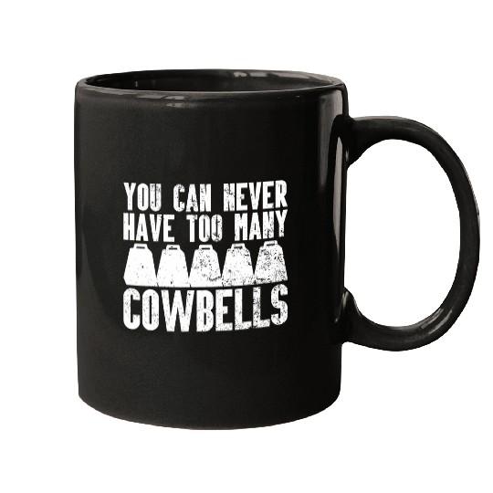 Cow Lover Bell More Cowbell vintages Funny Drummer Cowbell Funny 213 Mugs