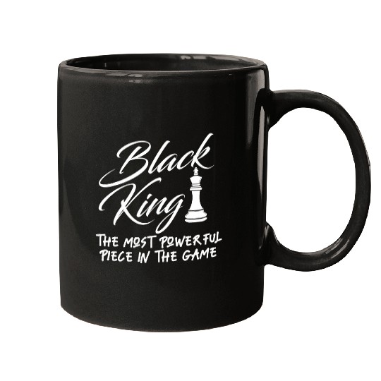 Black King MLK Day Black History African Roots Mugs
