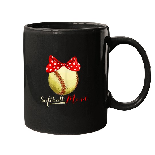 Sport Baseball Softball Mom Funny Baseball Mom Mothers Day Mugs