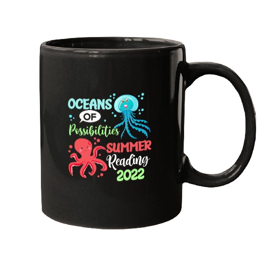 Book Reading Oceans of Possibilities Summer Reading Prize Octopus Mugs