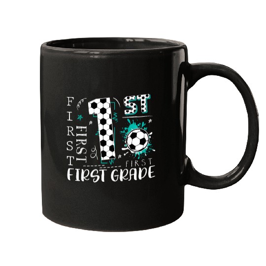 Sport Soccer Kids 1st grade soccer school kid school startup soccer Mugs
