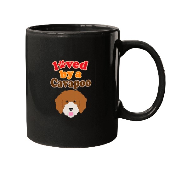Cavalier Pet Poodles Cavapoo Dog Gift Poodle Cavalier King Charles Spaniel Poodle Mugs