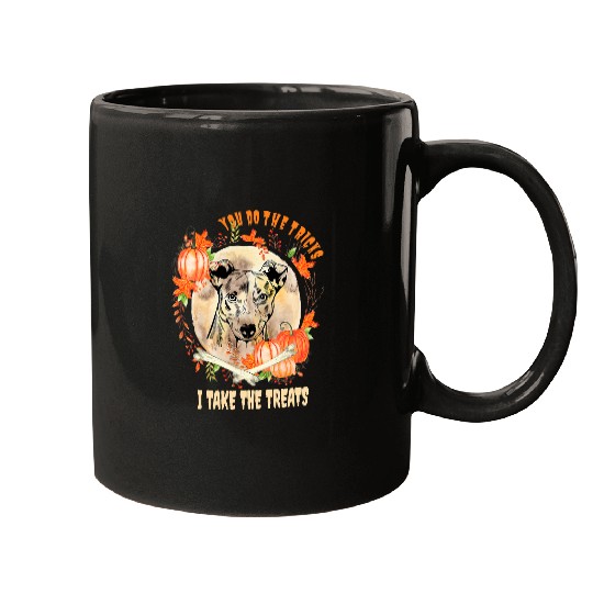 Jack Russell Pet Dog Owner Halloween Pumpkin Humor Funny 431 Mugs