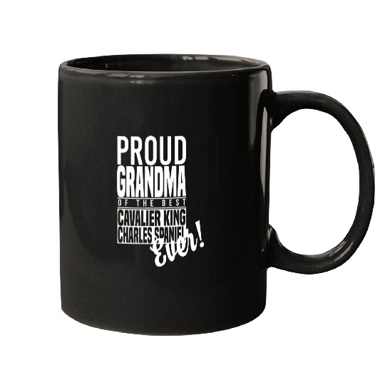 Cavalier Pet Proud Grandma Of The bests Cavalier King Charles Spaniel Ever Mugs