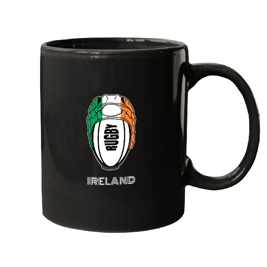 Sport Rugby Ireland Rugby Union Jersey Supporters Kit Irish Rugby Fans Mugs
