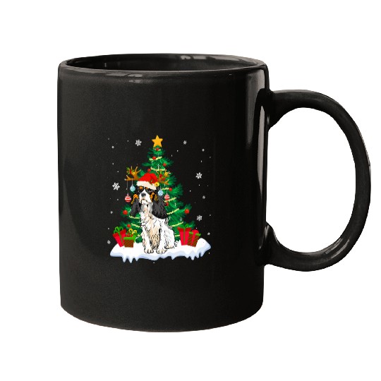 Cavalier Pet Funny Cavalier King Charles Spaniel Christmas Tree Gift Mugs