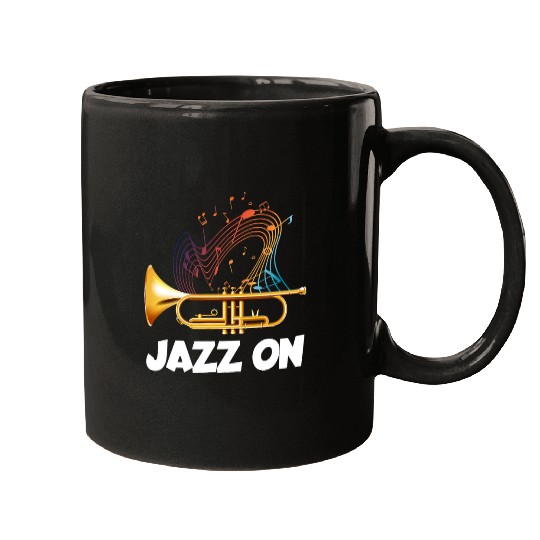 Funny Trumpet vintages Jazz On Trumpet Player Music Lovers Musician Mugs