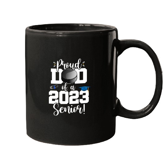 Sport Hockey Mens Ice Hockey Dad Senior Year Class of Senior Mugs