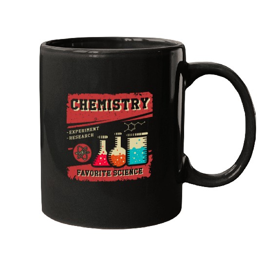 Chemistry Favorite Science chemicals Science Experiment Mugs
