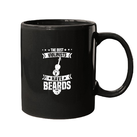 Funny Violin Mens The bests Violinists Have Beards Violin Violinist Mugs