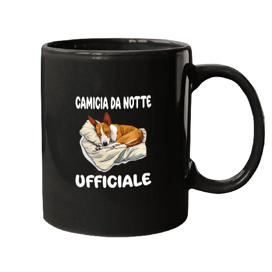 Basenji Pet Official Sleep Pajamas Nightgown 1 Mugs