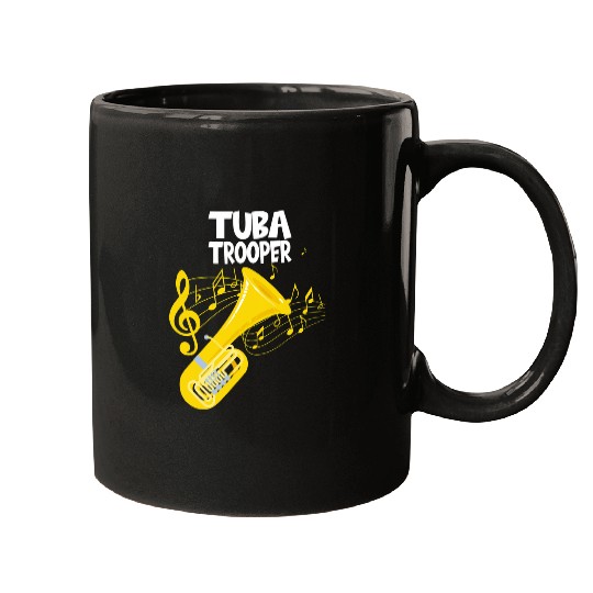 Funny Tuba Player Jazz Blues Orchestra Brass Musician Mugs