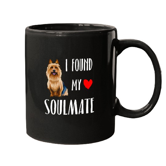 Australian Terrier Pet I Found My Soulmate Australian Terrier Dog Lover bests Friend Mugs