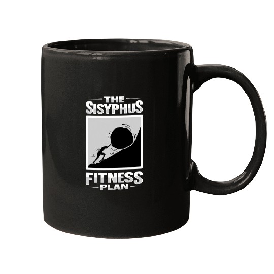 Sisyphus Philosophy Design for a Philosophy Student Mugs