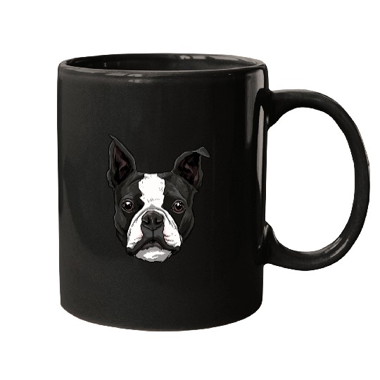 Boston Terrier Pet Cute Dog Breed Lover Men Women Mugs