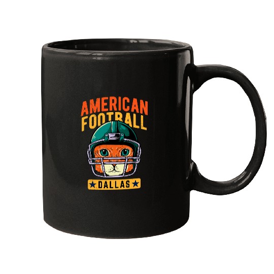 Sport American Football Dallas City Classic American Football Gift For Women Men Mugs