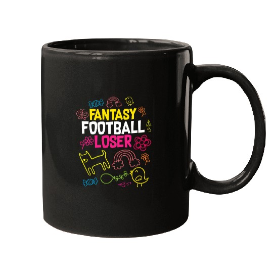 Sport American Football Funny Fantasy Football Loser Ugly Mugs