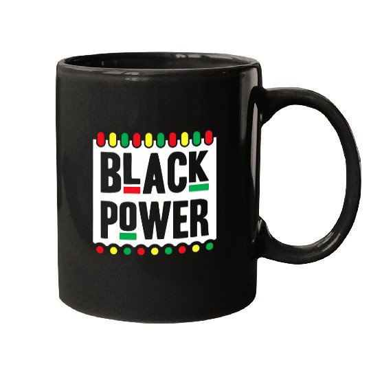 Black Power Black History Month Mugs