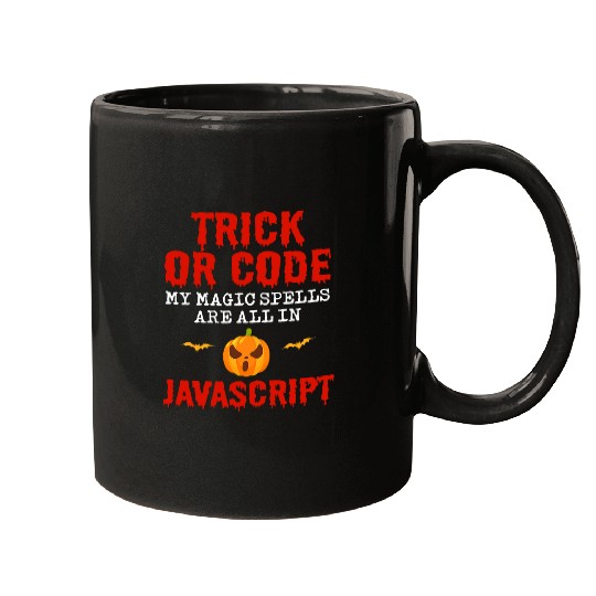 Halloween Programmer Coder Software Web Developer Coding 9 Mugs