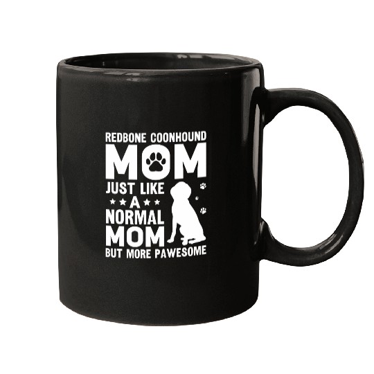 Coonhound Pet Redbone Coonhound Mom Mothers Day Dog Mom Mugs